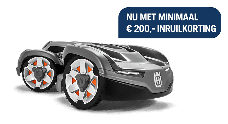 Nu minimaal €200,- inruilkorting op de Automower® 435X AWD